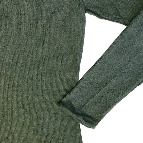 Women's Gap Green Knit Shawl Collar Sweater Size Large - Picture 11 of 11